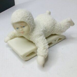 Department 56 Winter Tales Snowbabies Hold On Tight Figurine Christmas